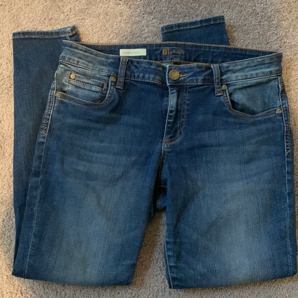 KUT Toothpick Skinny Jeans